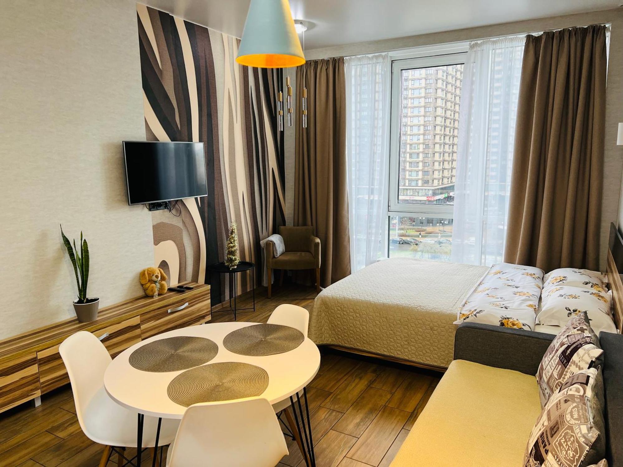 Apartment Smart Plaza Obolon' Kyiv Exterior photo